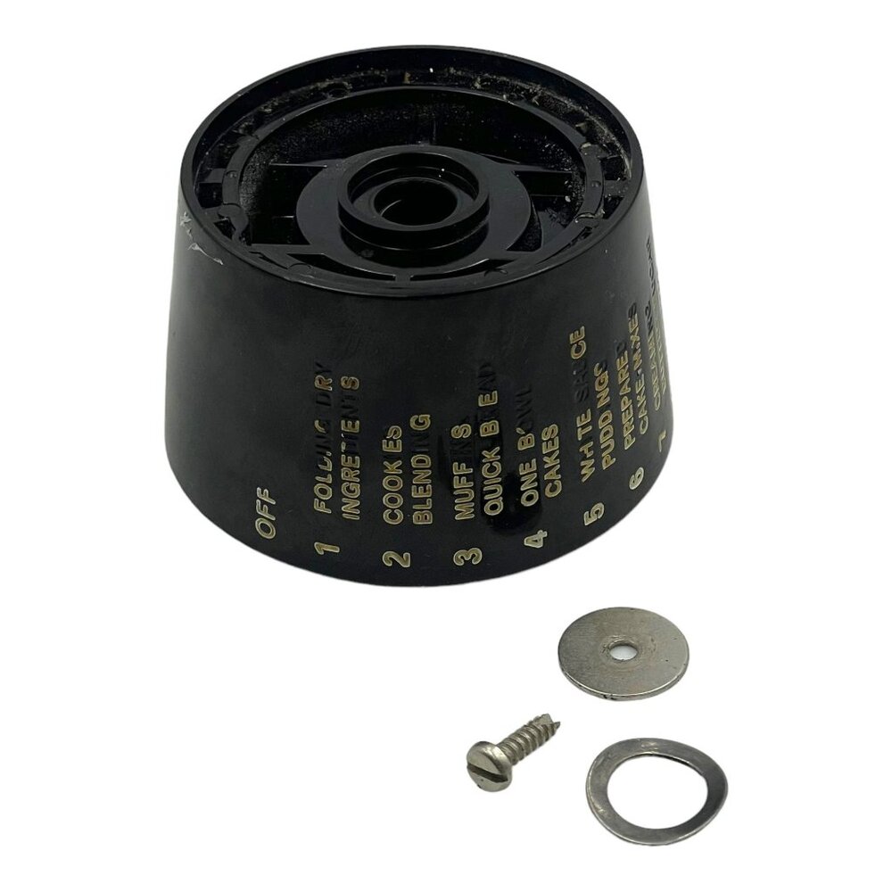 Sunbeam Mixmaster Kitchen Stand Mixer Speed Control Dial Knob Replacement Black